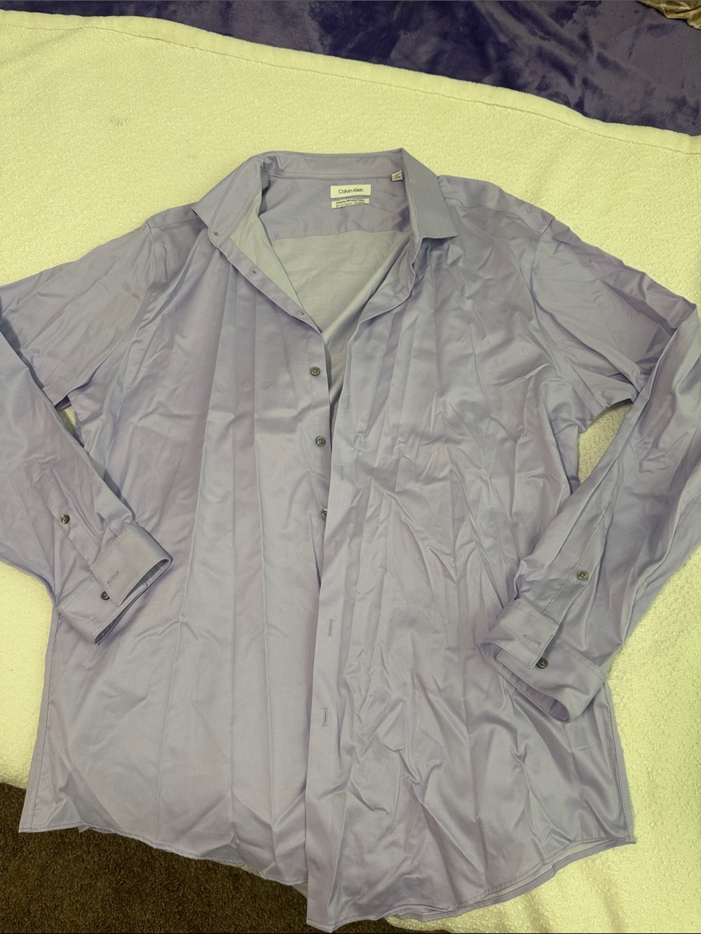 Calvin Klein Lavender Dress Shirt